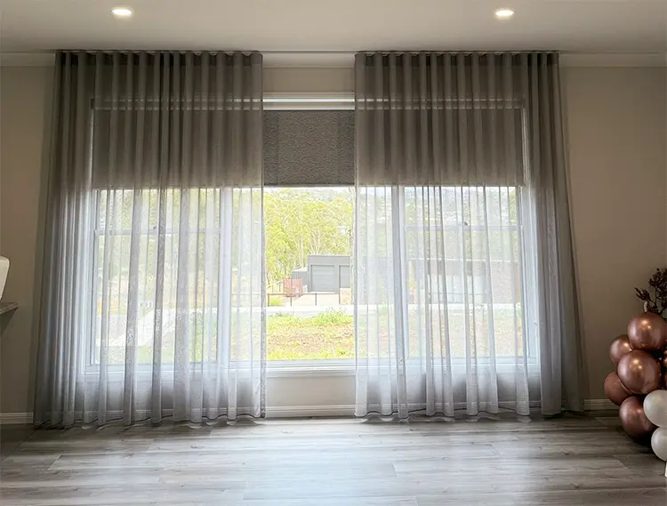 sheer and blockout curtains qld